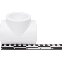 Прямой тройник Blue Ocean полипропиленовый - 75 PPRF/ET(W)-75