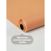 Однотонная рулонная штора DDA персиковая 52х170 см 71133