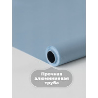 Однотонная рулонная штора Peora голубая 48х170 см 67006