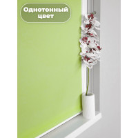 Однотонная рулонная штора Peora зеленая 120х170 см 67003