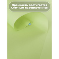 Однотонная рулонная штора Peora зеленая 120х170 см 67003