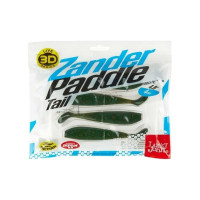 Виброхвосты LUCKY JOHN LJ 3D Series ZANDER PADDLE TAIL 4.8in, цвет Z09, 4шт. 140430-Z09