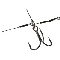 Виброхвосты LUCKY JOHN LJ 3D BBS Series KUBIRA SWIM SHAD 9,0in, цвет PG18 1шт.+Stinger L 140433SET-PG18