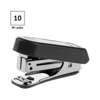 Мини-степлер OfficeSpace №10 до 7 листов, пластиковый корпус, черный St212BL_437