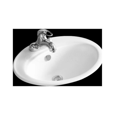 Врезная раковина WeltWasser WW DEILBACH 6002 550х470х200 10000003888