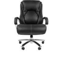 Компьютерное кресло CHAIRMAN 402 кожа черная 00-07015966
