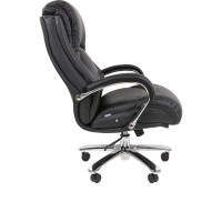 Компьютерное кресло CHAIRMAN 402 кожа черная 00-07015966