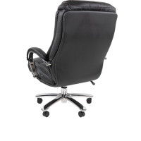 Компьютерное кресло CHAIRMAN 402 кожа черная 00-07015966