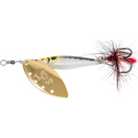 Вращающаяся блесна LUCKY JOHN TRIAN BLADE LONG, 09.0г, цвет 004, в блистере LJTBL9-004