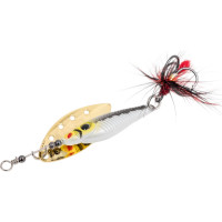 Вращающаяся блесна LUCKY JOHN TRIAN BLADE LONG, 09.0г, цвет 004, в блистере LJTBL9-004