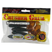 Съедобные искусственные твистеры LUCKY JOHN LJ Pro Series CRUSHER GRUB 3,9in, цвет 085, 5шт. 140157-085