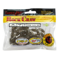 Съедобные искусственные твистеры LUCKY JOHN LJ Pro Series ROCK CRAW 2.0in, цвет S02, 10шт. 140123-S02