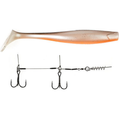 Виброхвосты Lucky John LJ 3D BBS Series GIANT KUBIRA SWIM SHAD 140434SET-PG18