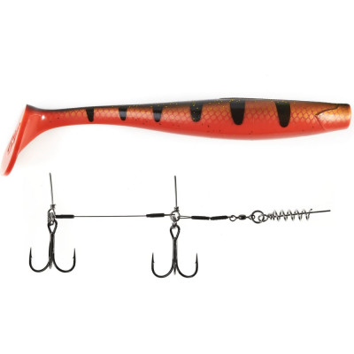 Виброхвосты Lucky John LJ 3D BBS Series GIANT KUBIRA SWIM SHAD 140434SET-PG22