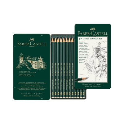 Набор чернографитных карандашей Faber-Castell Castell 9000 Art Set 119065