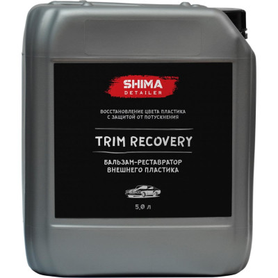 SHIMA DETAILER Бальзам-реставратор внешнего пластика TRIM RECOVERY 5 л, 4603740920148