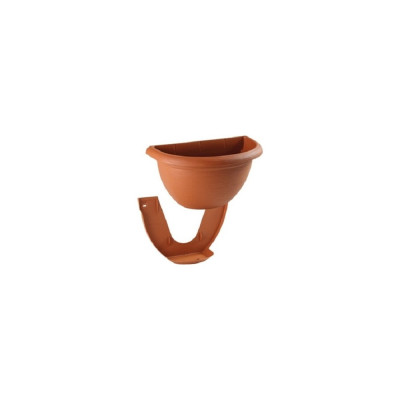 PLASTECNIC S.p.A. 7102603107 Кашпо настенное с креплением TERRAE WALL 31 5 h18 4см 4 3л терра 063173