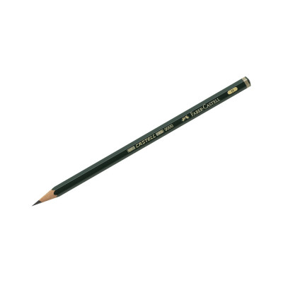 Заточенный чернографитный карандаш Faber-Castell Castell 9000 119011