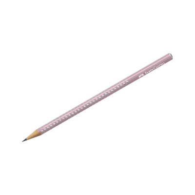 Заточенный чернографитный карандаш Faber-Castell Sparkle 118234