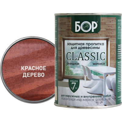 Защитная пропитка для древесины Бор CLASSIC 4690417078844