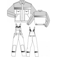 Костюм СОЮЗСПЕЦОДЕЖДА Мастер Люкс красный/черный, р. 48-50/рост 182-188 2000000080505