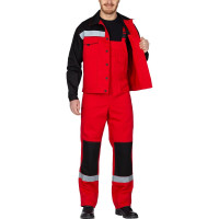 Костюм СОЮЗСПЕЦОДЕЖДА Мастер Люкс красный/черный, р. 48-50/рост 182-188 2000000080505