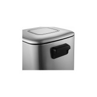 Педальное ведро WeltWasser WW MILA MT 12 л матовая сталь 10000000886