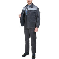 Костюм СОЮЗСПЕЦОДЕЖДА Коммунальщик темно-серый/светло-серый, р. 52-54, рост 182-188 2000000061511