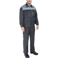 Костюм СОЮЗСПЕЦОДЕЖДА Коммунальщик темно-серый/светло-серый, р. 52-54, рост 182-188 2000000061511