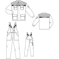 Костюм СОЮЗСПЕЦОДЕЖДА Коммунальщик темно-серый/светло-серый, р. 52-54, рост 182-188 2000000061511