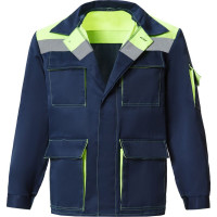 Костюм СОЮЗСПЕЦОДЕЖДА Коммунальщик темно-синий/лимон, р. 48-50, рост 170-176 2000000066547