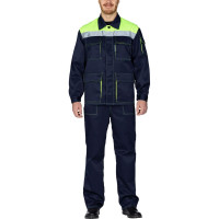 Костюм СОЮЗСПЕЦОДЕЖДА Коммунальщик темно-синий/лимон, р. 48-50, рост 170-176 2000000066547