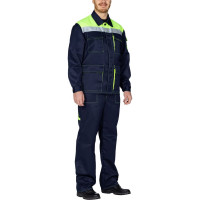 Костюм СОЮЗСПЕЦОДЕЖДА Коммунальщик темно-синий/лимон, р. 48-50, рост 170-176 2000000066547