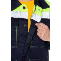 Костюм СОЮЗСПЕЦОДЕЖДА Коммунальщик темно-синий/лимон, р. 48-50, рост 170-176 2000000066547