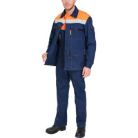 Костюм СОЮЗСПЕЦОДЕЖДА Коммунальщик темно-синий/оранжевый, р. 48-50, рост 182-188 2200000078834
