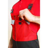 Костюм СОЮЗСПЕЦОДЕЖДА АРГО черно/красный, р. 52-54, рост 170-176 2000000104676