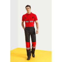 Костюм СОЮЗСПЕЦОДЕЖДА АРГО черно/красный, р. 52-54, рост 170-176 2000000104676