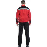 Костюм СОЮЗСПЕЦОДЕЖДА АРГО черно/красный, р. 52-54, рост 170-176 2000000104676