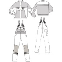 Костюм СОЮЗСПЕЦОДЕЖДА АРГО черно/красный, р. 52-54, рост 170-176 2000000104676