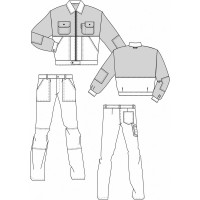 Костюм СОЮЗСПЕЦОДЕЖДА Универсал Люкс темно-синий/василек, р. 52-54/рост 170-176 2200000072962