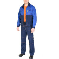 Костюм СОЮЗСПЕЦОДЕЖДА Универсал Люкс темно-синий/василек, р. 52-54/рост 170-176 2200000072962