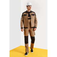 Костюм СОЮЗСПЕЦОДЕЖДА STATUS NEW 2 бежевый/черный, р. 44-46/рост 170-176 2000000094526