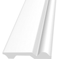 Напольный плинтус Stenopol 100х14х2000 мм под покраску C7137