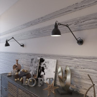 Настенный светильник ODEON LIGHT ARTA на кронштейне, металл, E14, 1х40W 4125/1WD