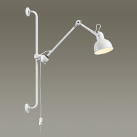 Настенный светильник ODEON LIGHT ARTA на кронштейне, металл, E14, 1х40W 4126/1WA