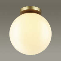 Потолочный накладной светильник ODEON LIGHT, акрил E27 LED 9W BOSCO 4248/1C