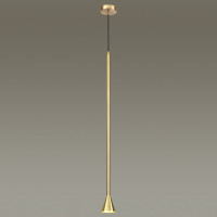 Подвесной светильник ODEON LIGHT, металл GU10 LED 7W PIPA 3884/1G