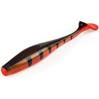 Виброхвосты LUCKY JOHN LJ 3D BBS Series GIANT KUBIRA SWIM SHAD 10,3in, цвет PG22 1шт.+Stinger XL 140434SET-PG22