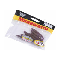 Съедобные искусственные виброхвосты LUCKY JOHN LJ Pro Series MEGAWORM 2,5in, цвет S13, 8шт. 140189-S13
