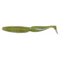 Съедобные искусственные виброхвосты LUCKY JOHN LJ Pro Series MEGAWORM 2,5in, цвет S67, 8шт. 140189-S67